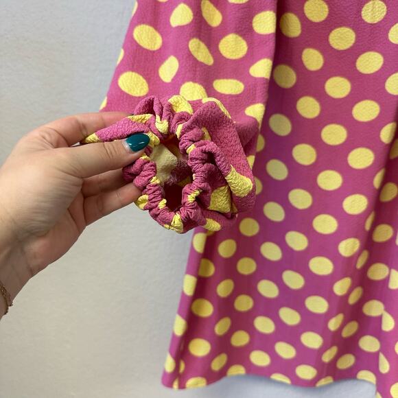 Stine Goya Women's Pink Will Polka Dot Mini Dress Size XS - Picture 6 of 7